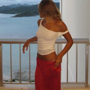 Princess Polly Messenger One Shoulder Top White